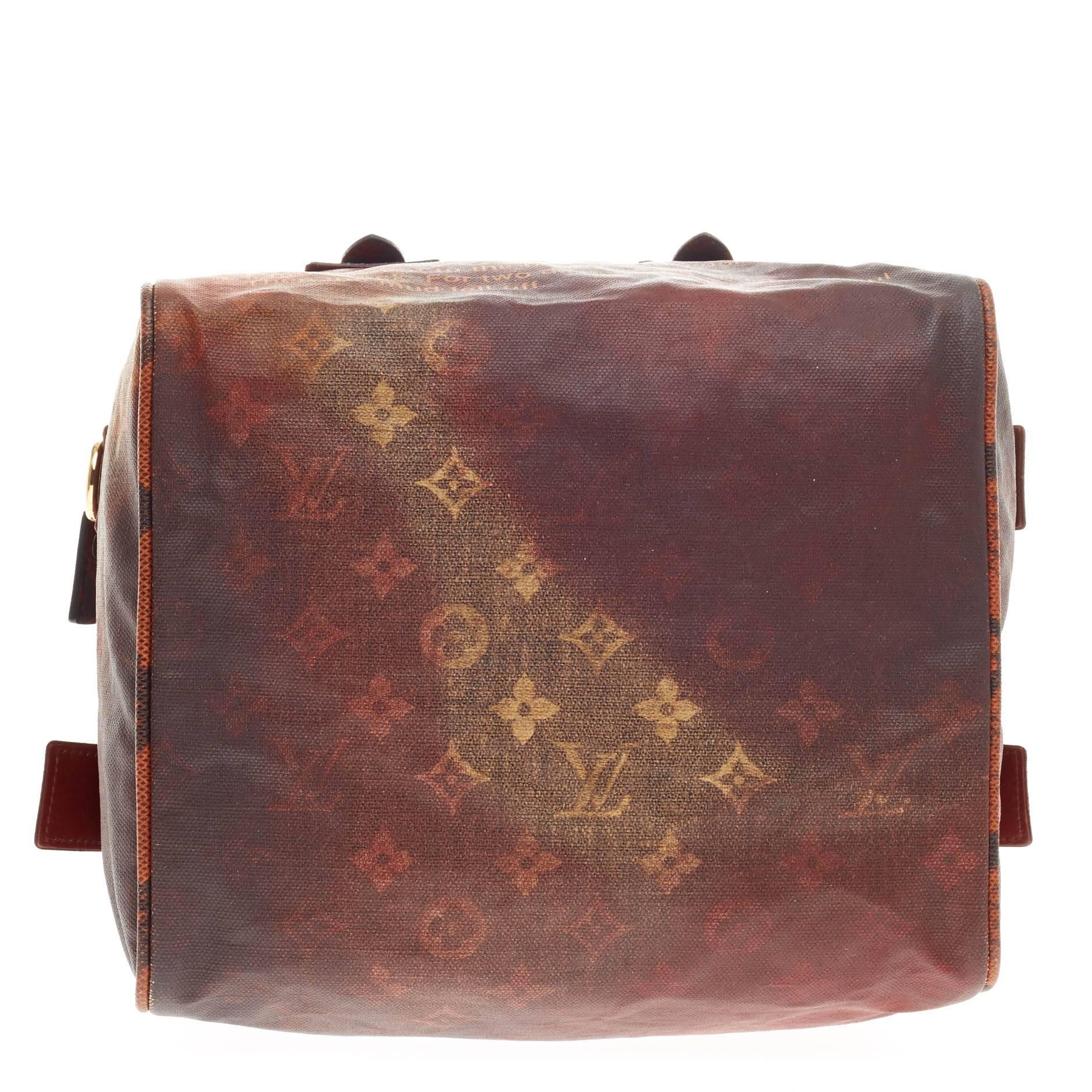 Louis Vuitton Limited Edition Mancrazy Jokes Monogram Canvas and Snakeskin 1
