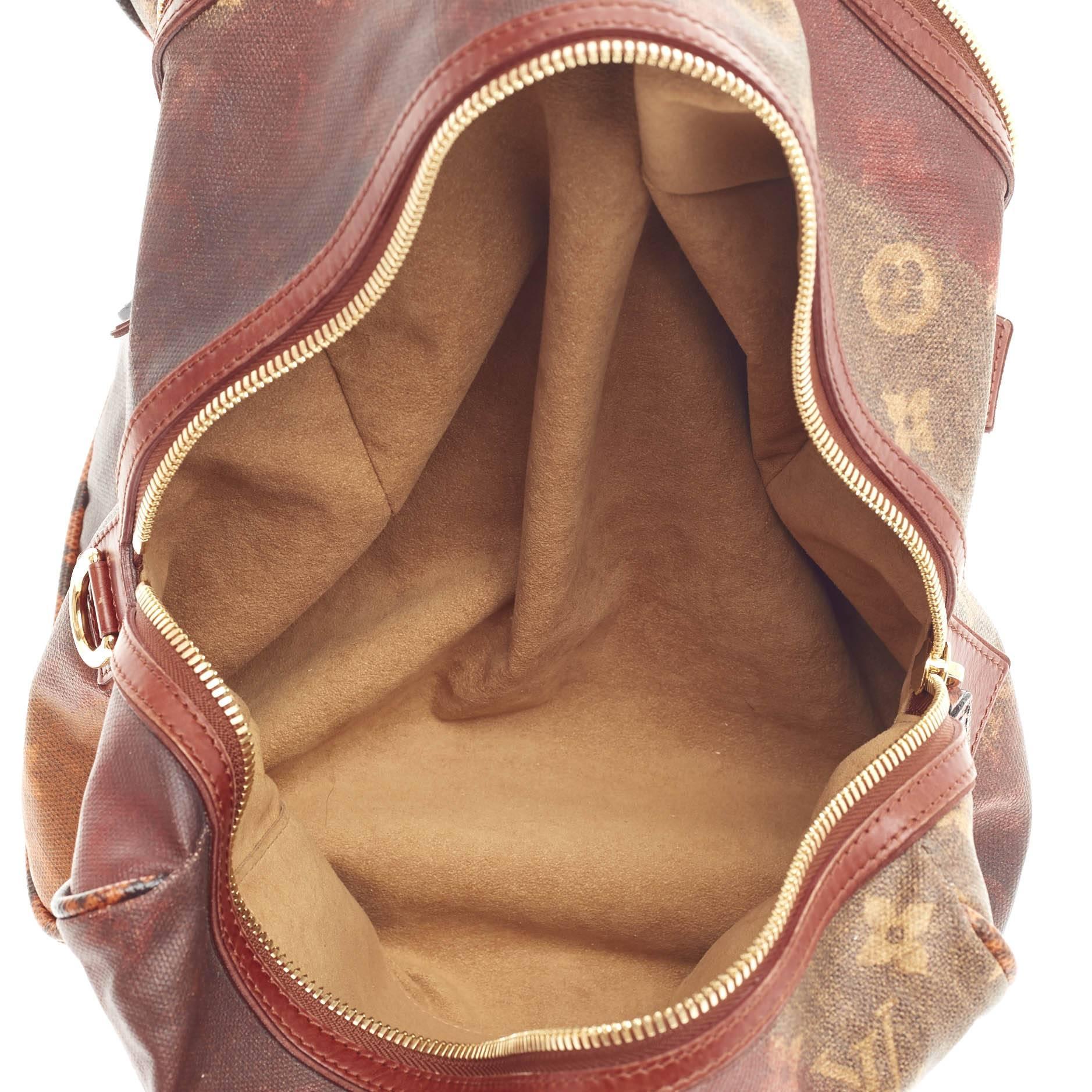 Louis Vuitton Limited Edition Mancrazy Jokes Monogram Canvas and Snakeskin 3