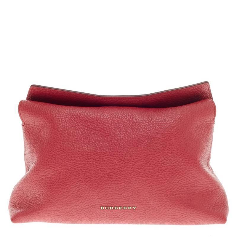 Burberry Leah Crossbody Leder mit Kieselsteinen klein im Zustand „Gut“ in NY, NY