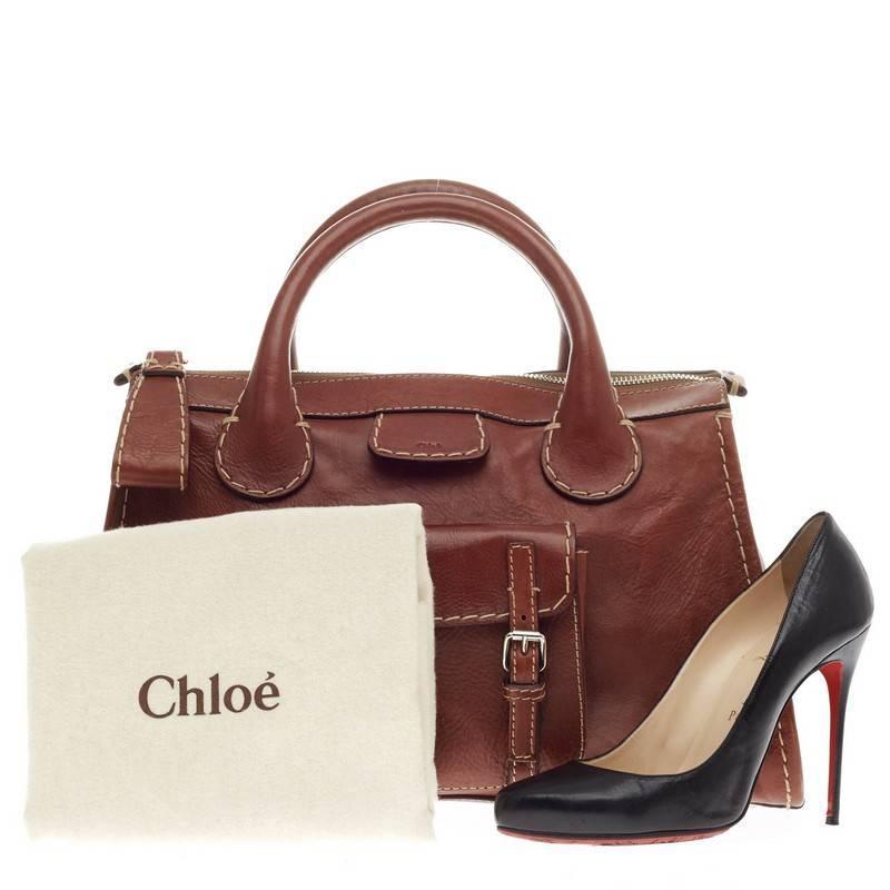 Chloe Edith Satchel Leather at 1stdibs