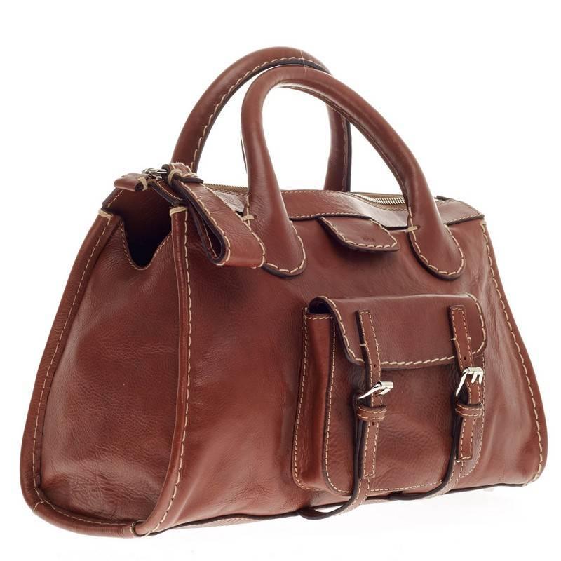 chloe elsie mini shoulder bag - Chloe Edith Satchel Leather at 1stdibs