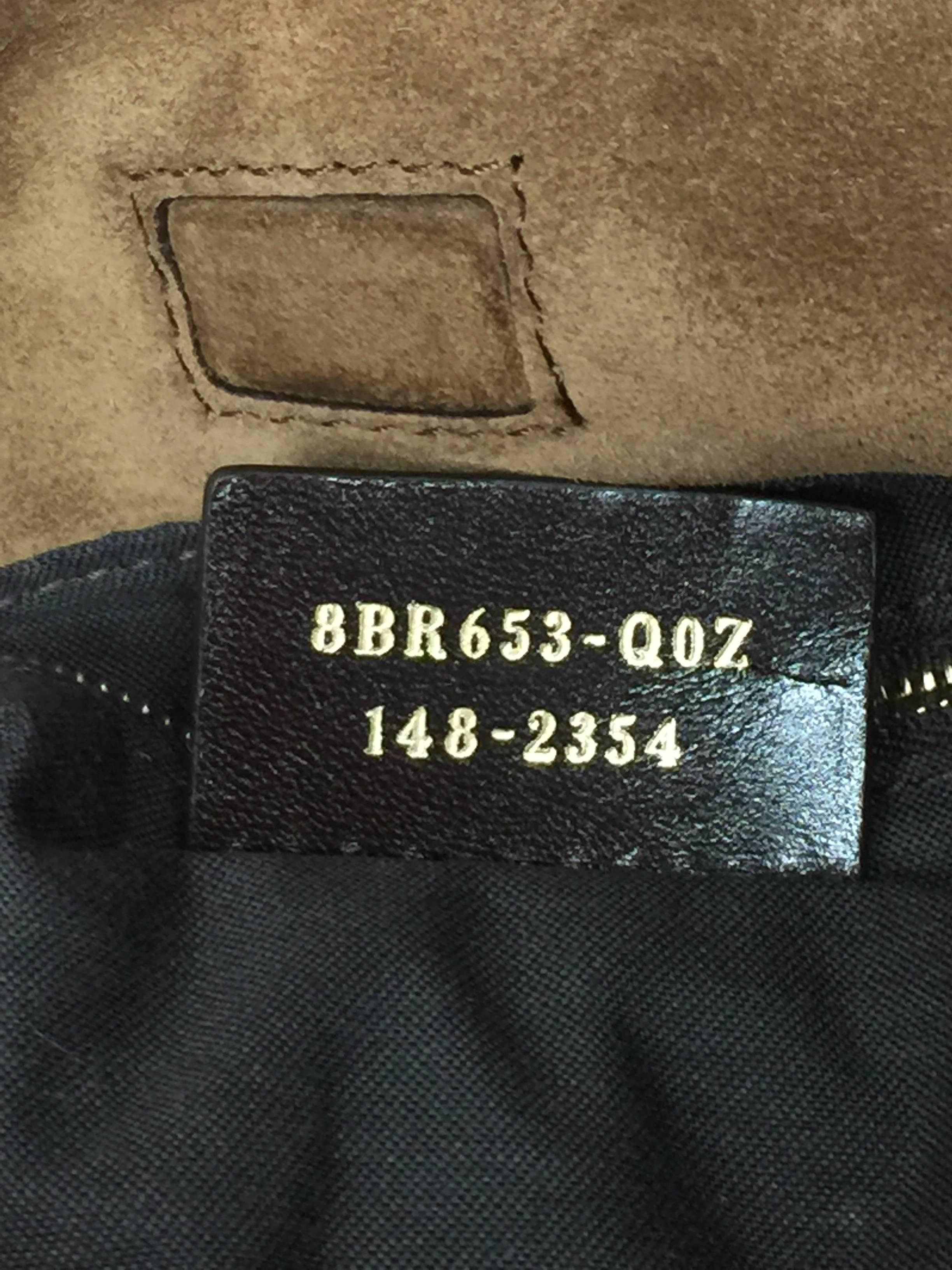 Fendi Pequin Hobo Canvas 4