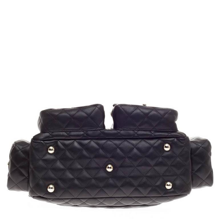 Chanel Cambon Multipocket Reporter Quilted Lambskin Large at