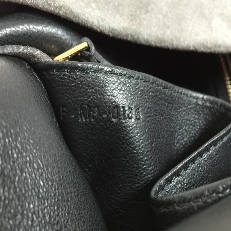 Celine Gourmette Shoulder Bag Suede Large In Good Condition In NY, NY