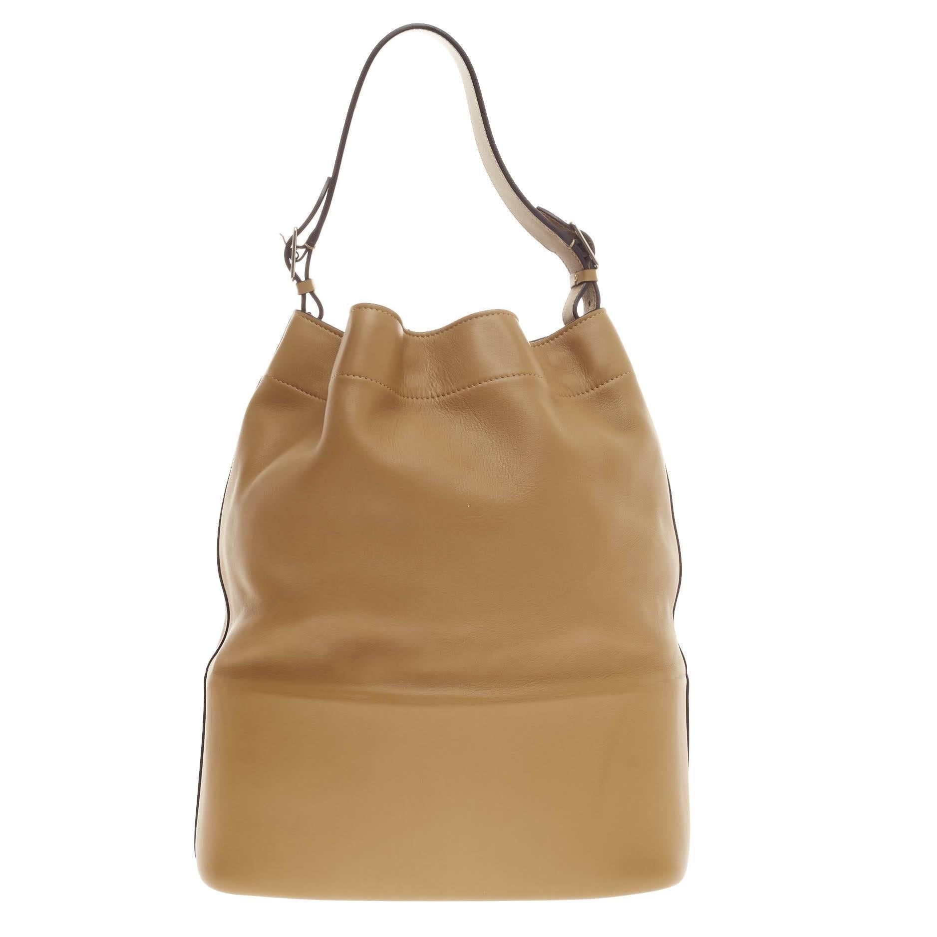 celine drawstring bucket bag