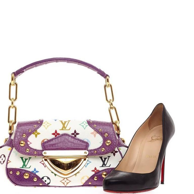 Marilyn Multicolor Monogram – Keeks Designer Handbags