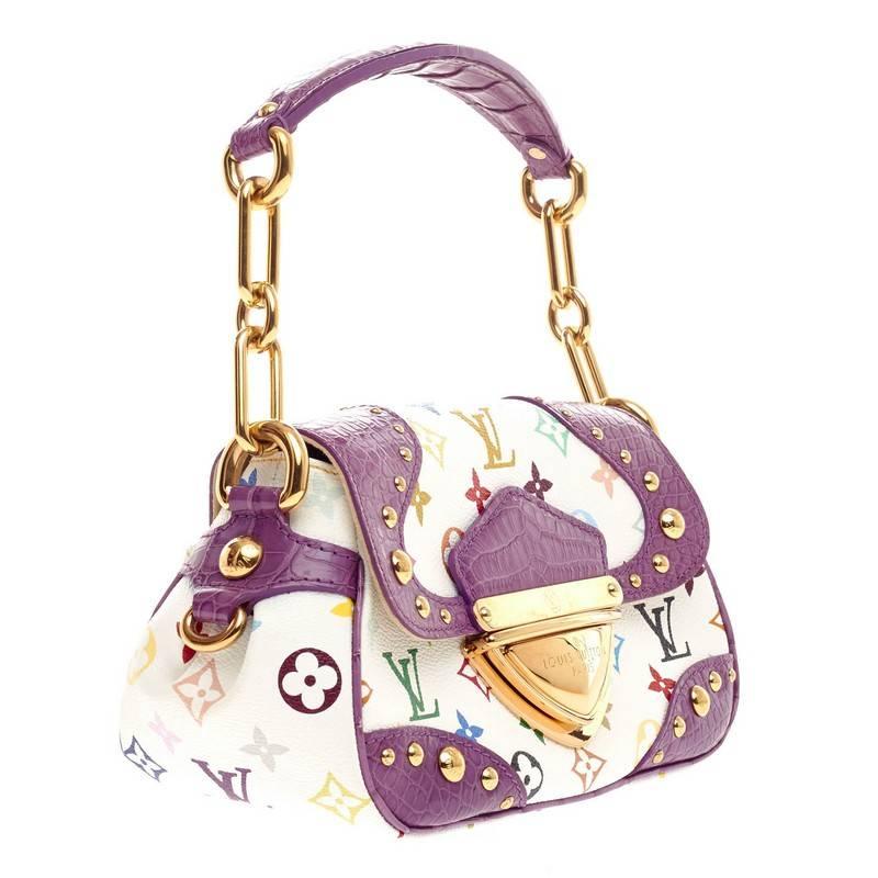 Louis Vuitton Monogram Multicolore e Coccodrillo In condizioni buone a NY, NY