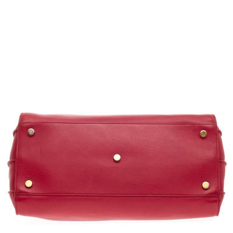 Women's Saint Laurent Sac De Jour Leather Large