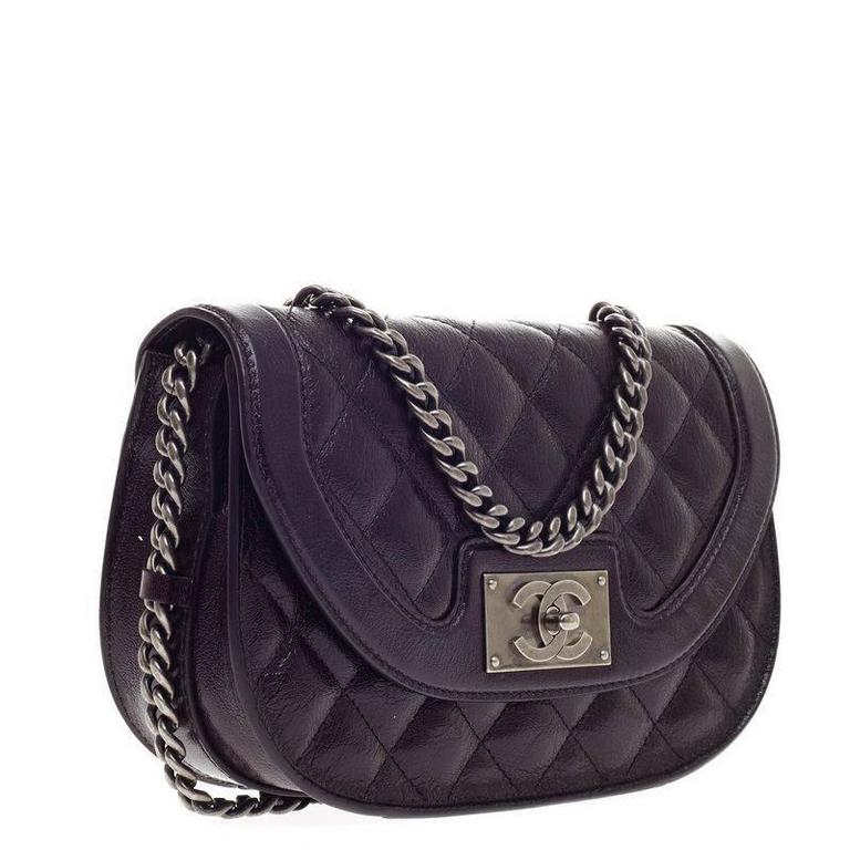 Chanel Saddle Bag Aged Calfskin at 1stDibs saddle bag chanel, chanel