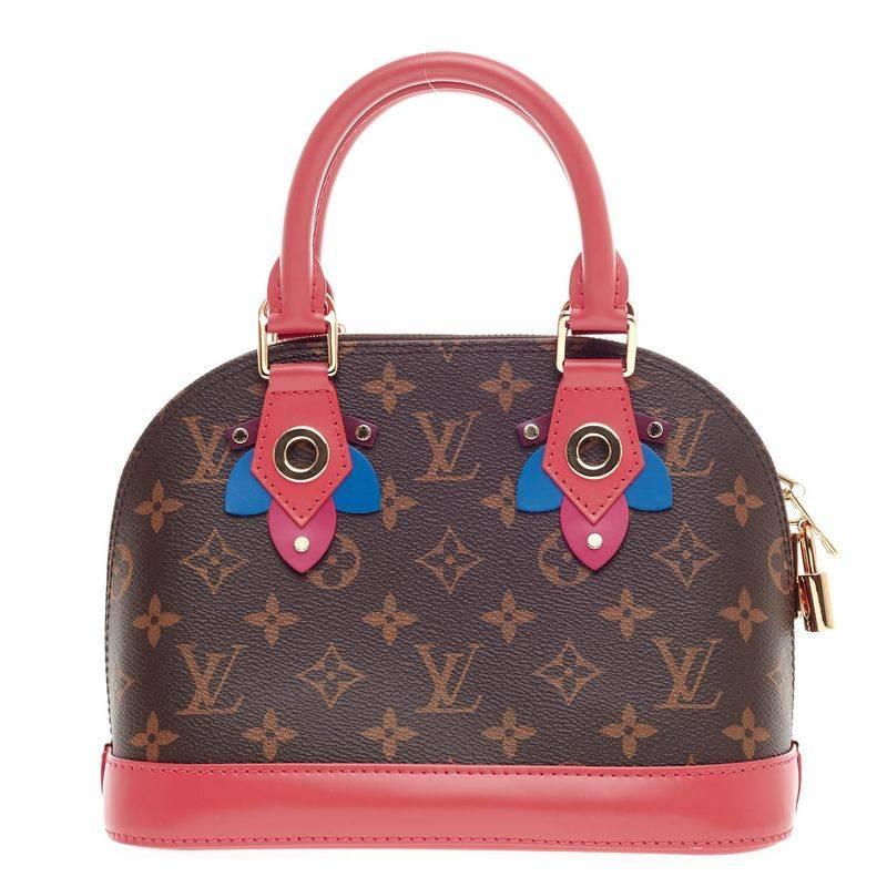 Louis Vuitton Alma Limited Edition Totem Monogram Canvas BB In Good Condition In NY, NY