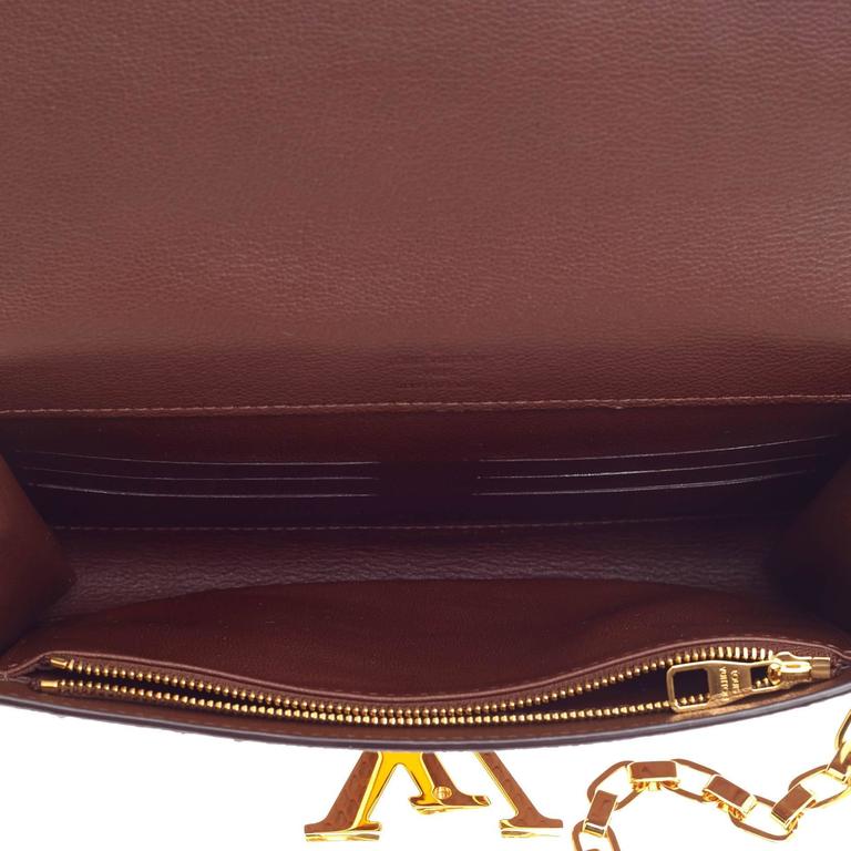 Louis Vuitton Bicolor Python Chain Louise MM Bag – The Closet