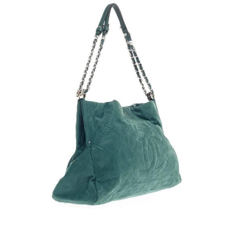 Chanel Sea Hit Shoulder Bag Iridescent Calfskin Medium at 1stdibs