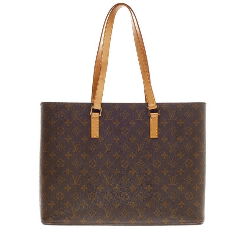 Women's Louis Vuitton Luco Tote Monogram Canvas