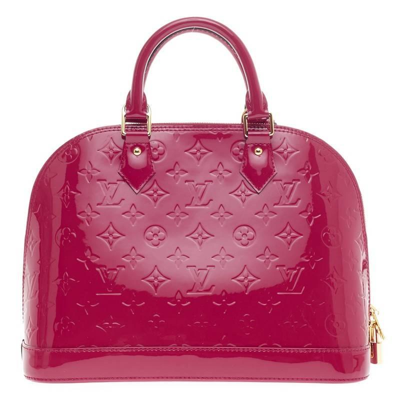Women's or Men's Louis Vuitton Alma Monogram Vernis PM