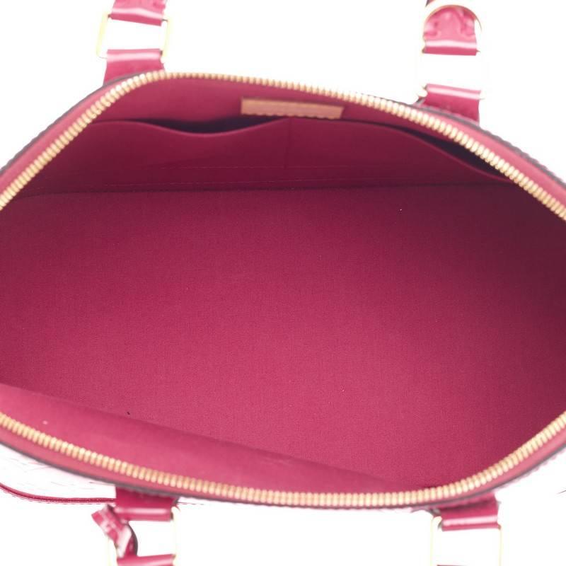 Louis Vuitton Alma Monogram Vernis PM 2