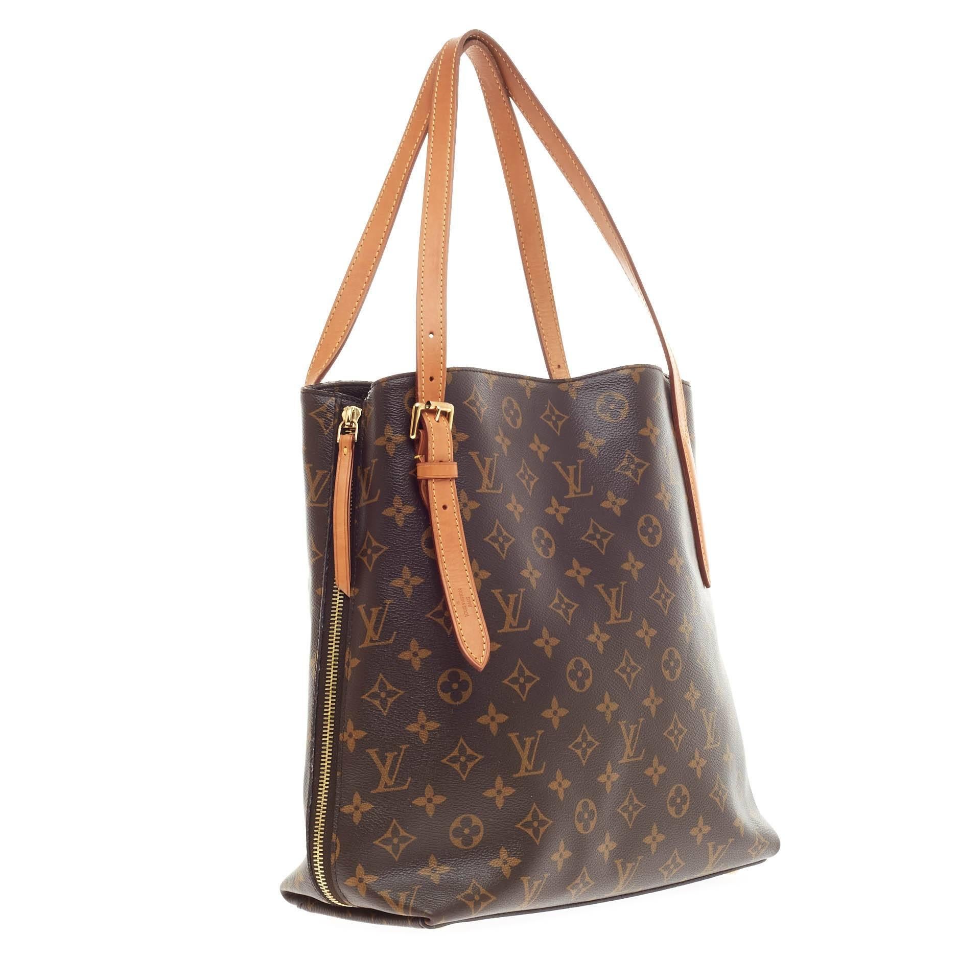 Louis Vuitton Voltaire Monogram Canvas In Good Condition In NY, NY
