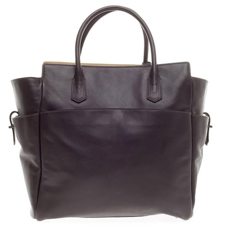 Reed Krakoff Soft Atlantique Tote Leather In Good Condition In NY, NY