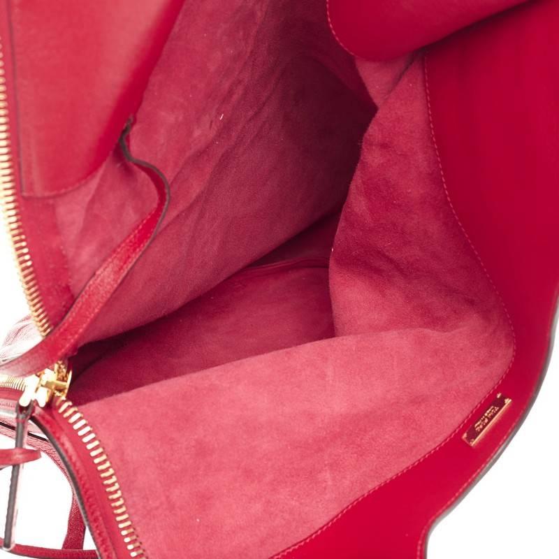 Tom Ford Alix Fold Over Bag Leather Large 2