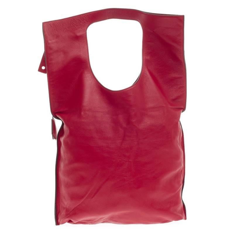 Women's Tom Ford Alix Fold Over Bag Leather Large