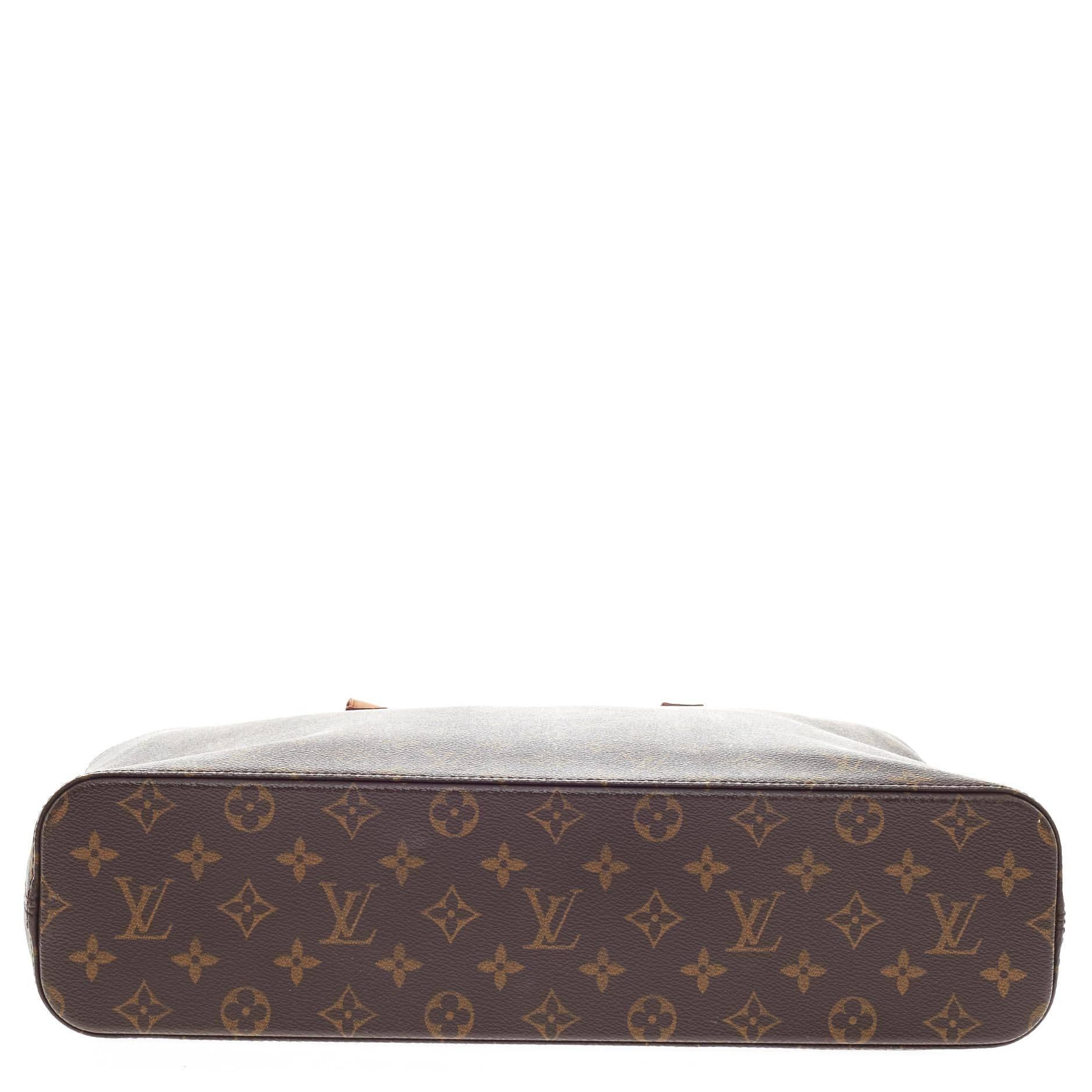 Louis Vuitton Luco Tote Monogramm Segeltuch 1