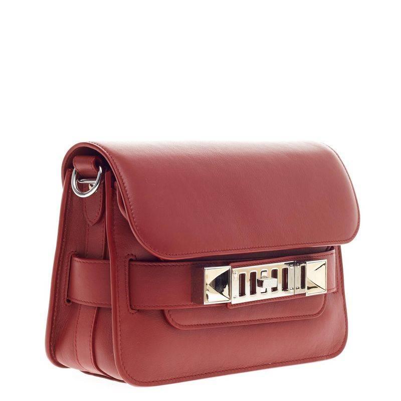 Proenza Schouler PS11 Crossbody Leather Mini In Good Condition In NY, NY