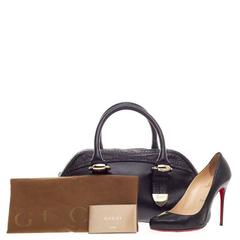 Gucci Signoria Bowler Leather Small
