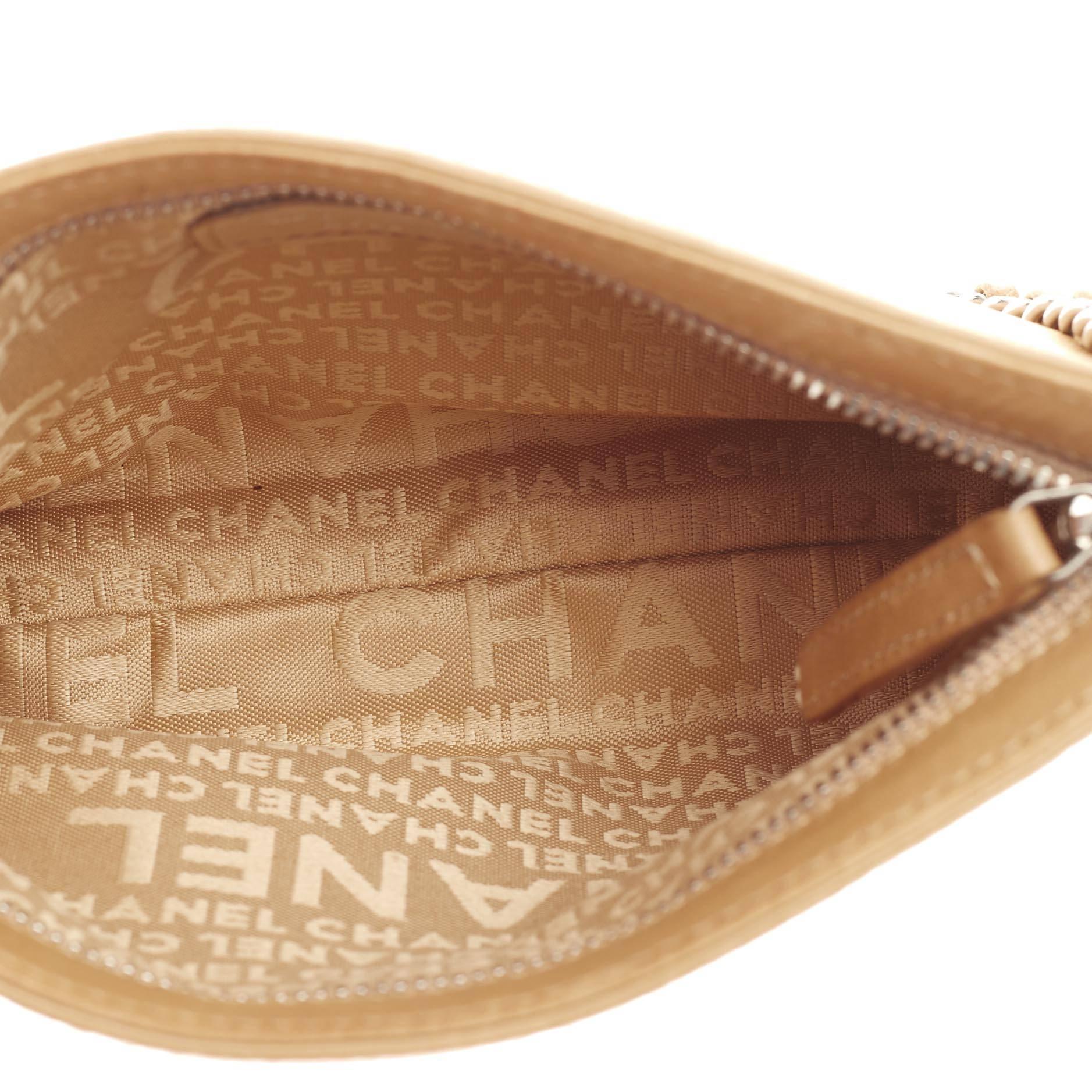 Women's or Men's Chanel Lax Pochette Leather