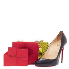Valentino Va Va Voom Clutch Beaded Leather Small
