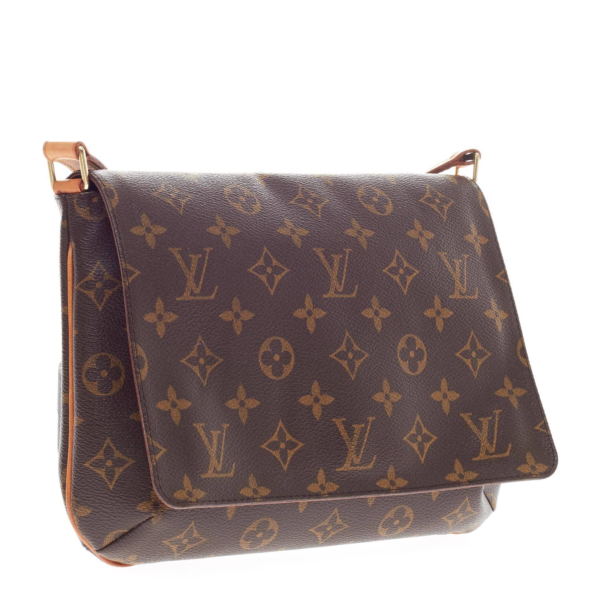 Louis Vuitton Musette Tango Monogram Canvas In Good Condition In NY, NY