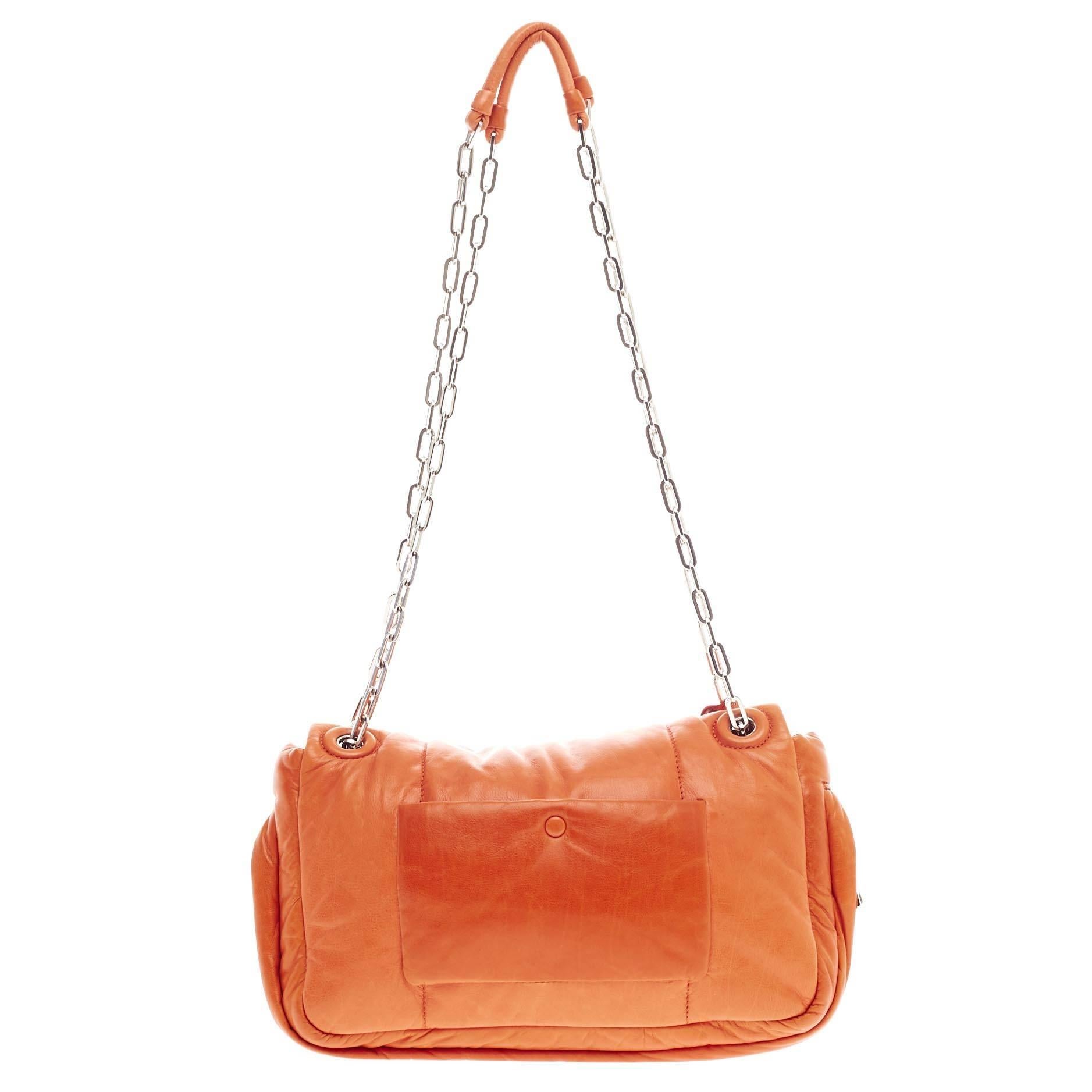 Prada Bomber Chain Flap Tasche Nappaleder Medium 1