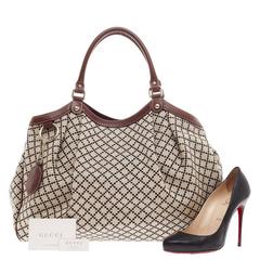 Gucci Sukey Tote Diamante Canvas Large
