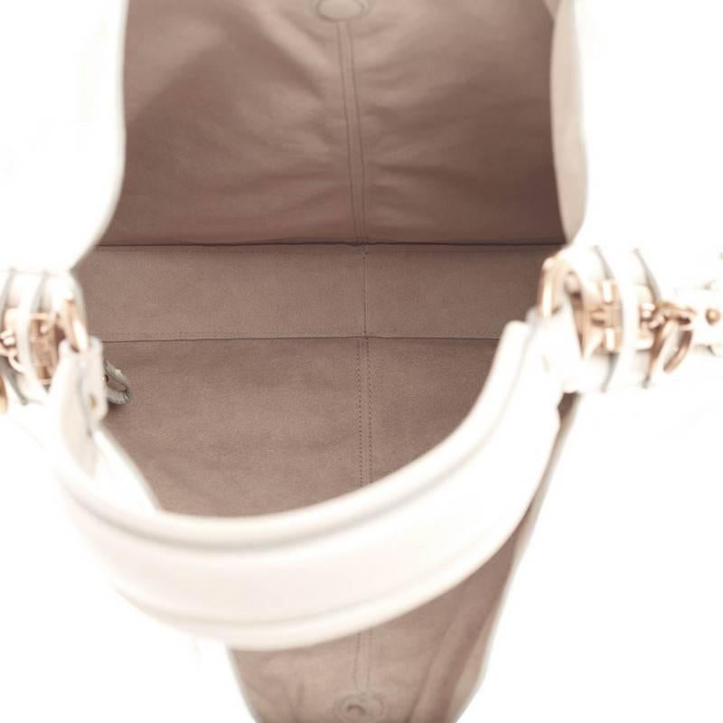 Salvatore Ferragamo Fergie Hobo Embroidered Leather 1