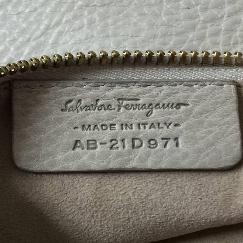 Salvatore Ferragamo Fergie Hobo Embroidered Leather 2