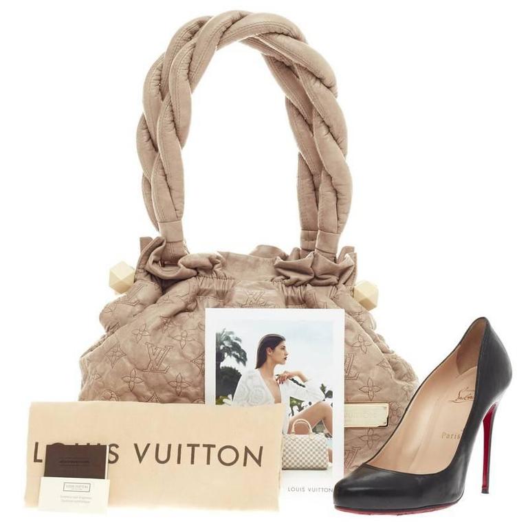Louis Vuitton Limited Edition Beige Monogram Olympe Stratus PM Bag