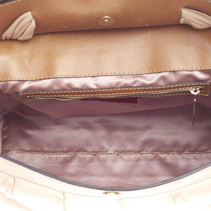 Valentino Aphrodite Bow Bag Leather Large In Good Condition In NY, NY