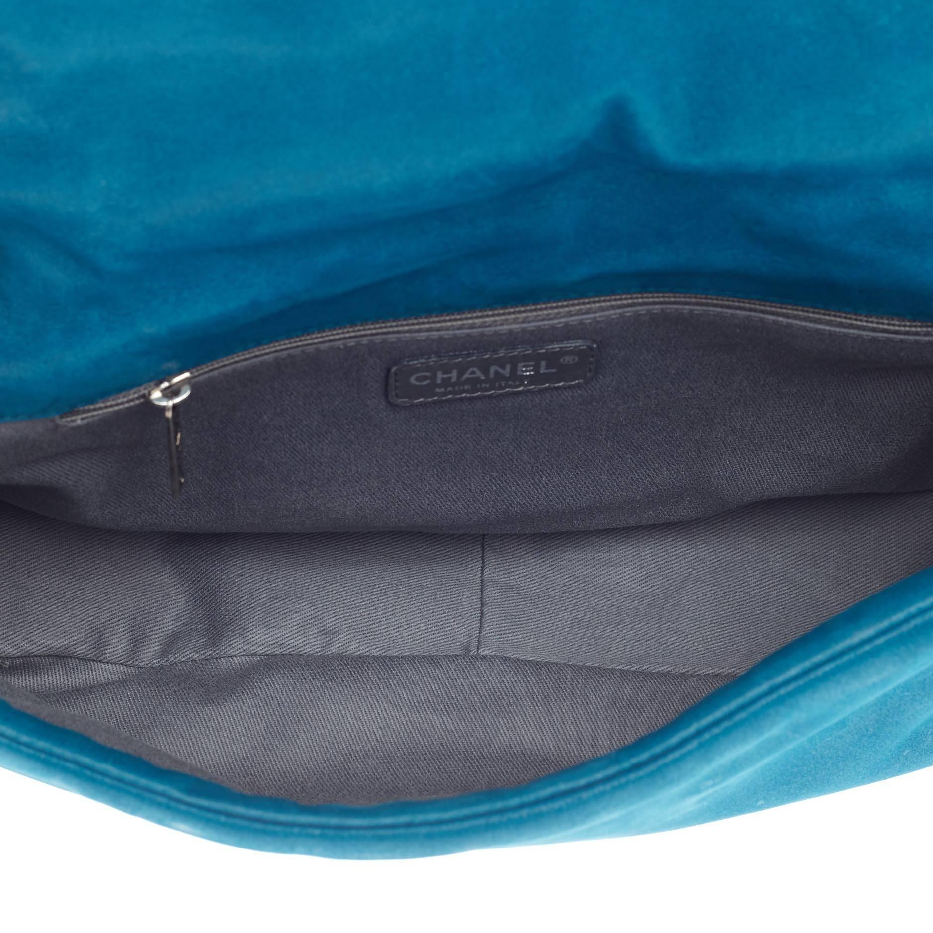 Chanel Glint Flap Bag Iridescent Calfskin East West 3