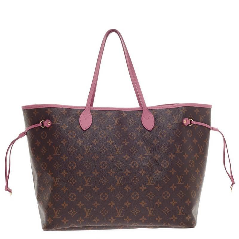 Women's Louis Vuitton Neverfull Limited Edition Ikat Monogram Canvas GM