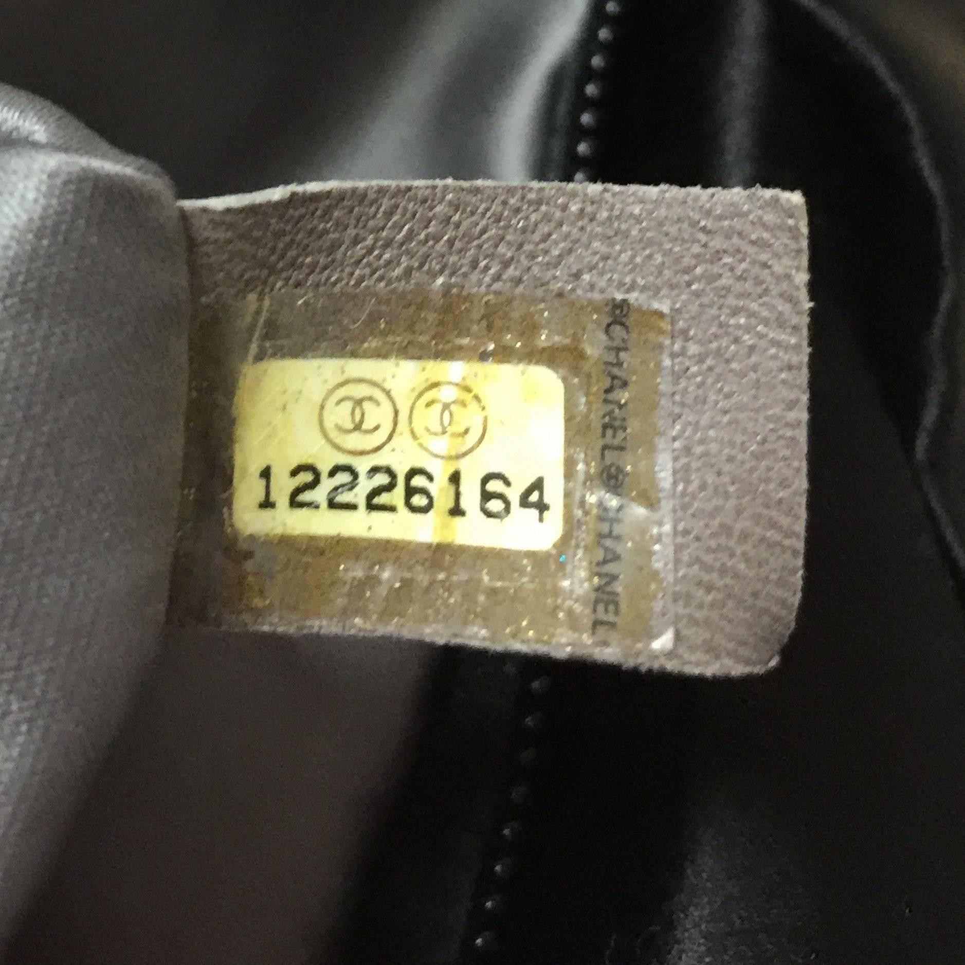 Chanel Bow Bag Satin Large In Good Condition In NY, NY