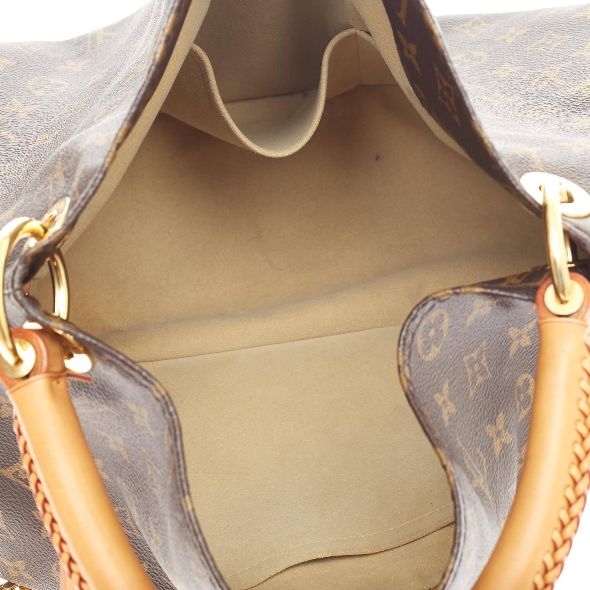 Louis Vuitton Kunstvolles Monogramm Leinwand MM 1
