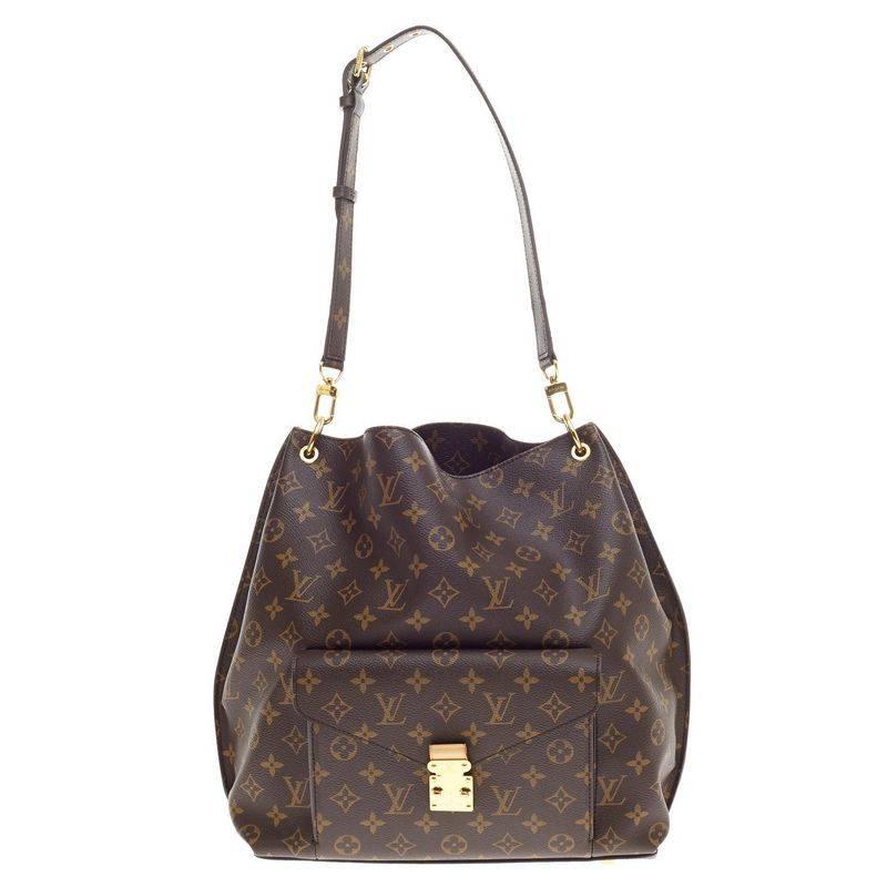Louis Vuitton Metis Hobo Monogramm Segeltuch für Damen oder Herren
