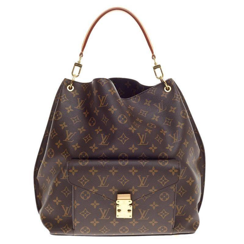 Louis Vuitton Metis Hobo Monogramm Segeltuch