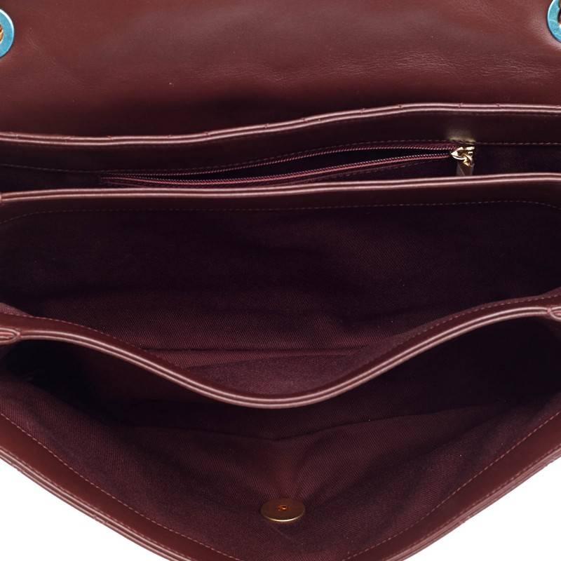 Women's or Men's Chanel Soft Elegance Flap Bag Distressed Calfskin Jumbo