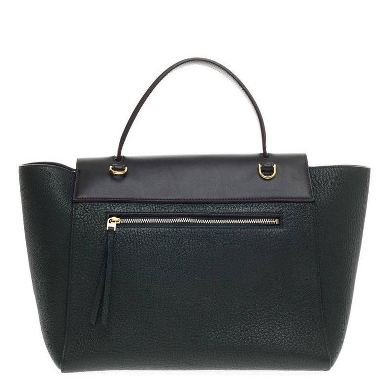 Celine Bicolor Belt Bag Leather Mini at 1stDibs
