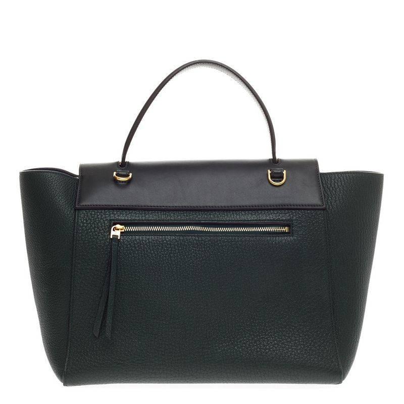 Celine Bicolor Belt Bag Leather Mini at 1stdibs