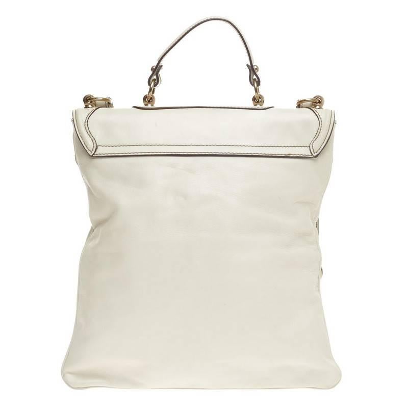 Gucci Britt Messenger Leather In Good Condition In NY, NY