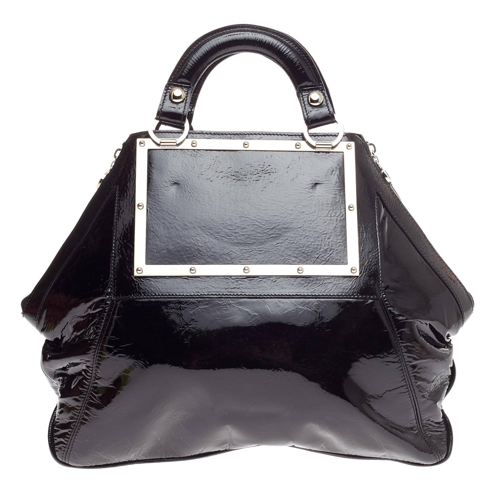 Versace Hit Bag Patent In Good Condition In NY, NY