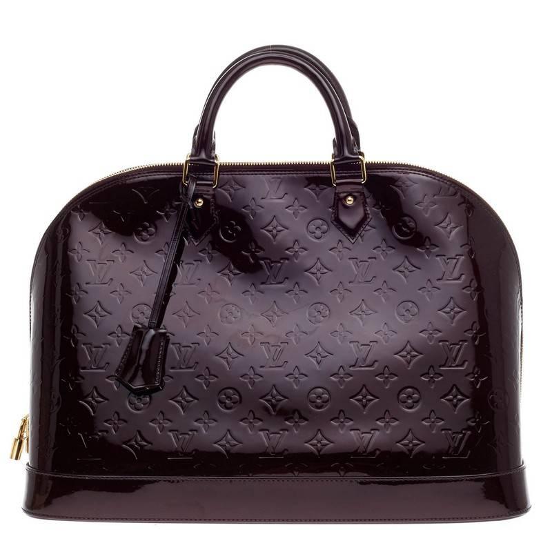 Louis Vuitton Alma Monogram Vernis GM