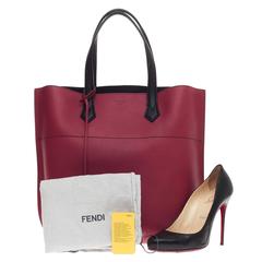 Fendi All In Tote Leather Small