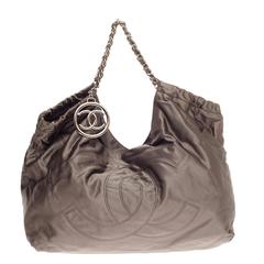 Chanel Coco Cabas Satin Large at 1stDibs