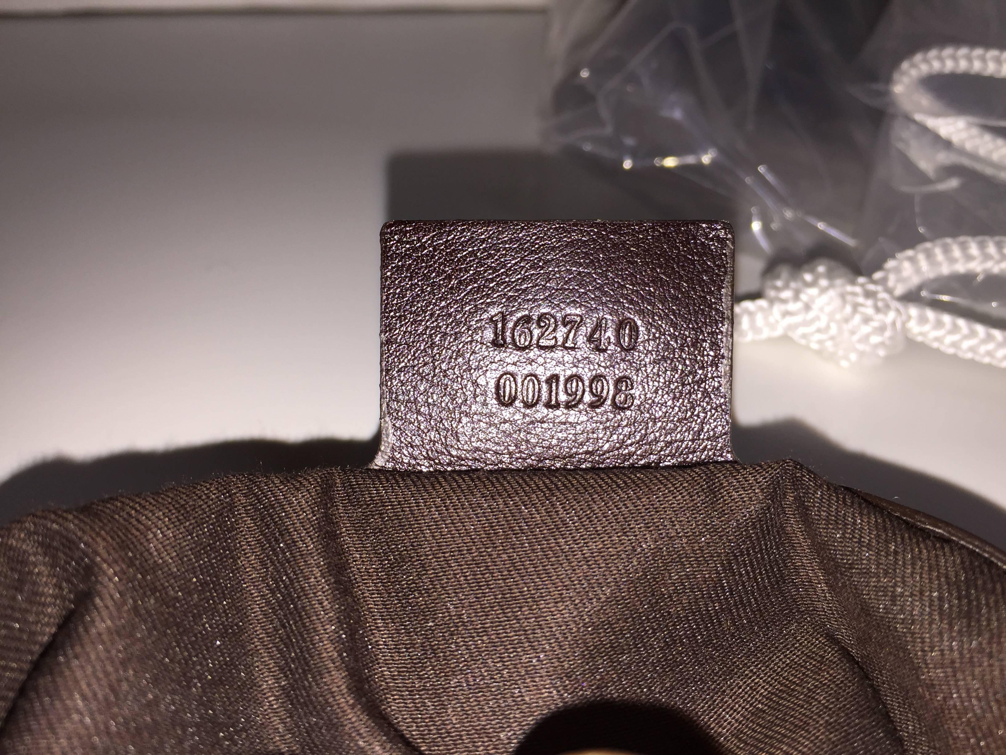 Gucci Britt Web Hobo Leather Medium 4